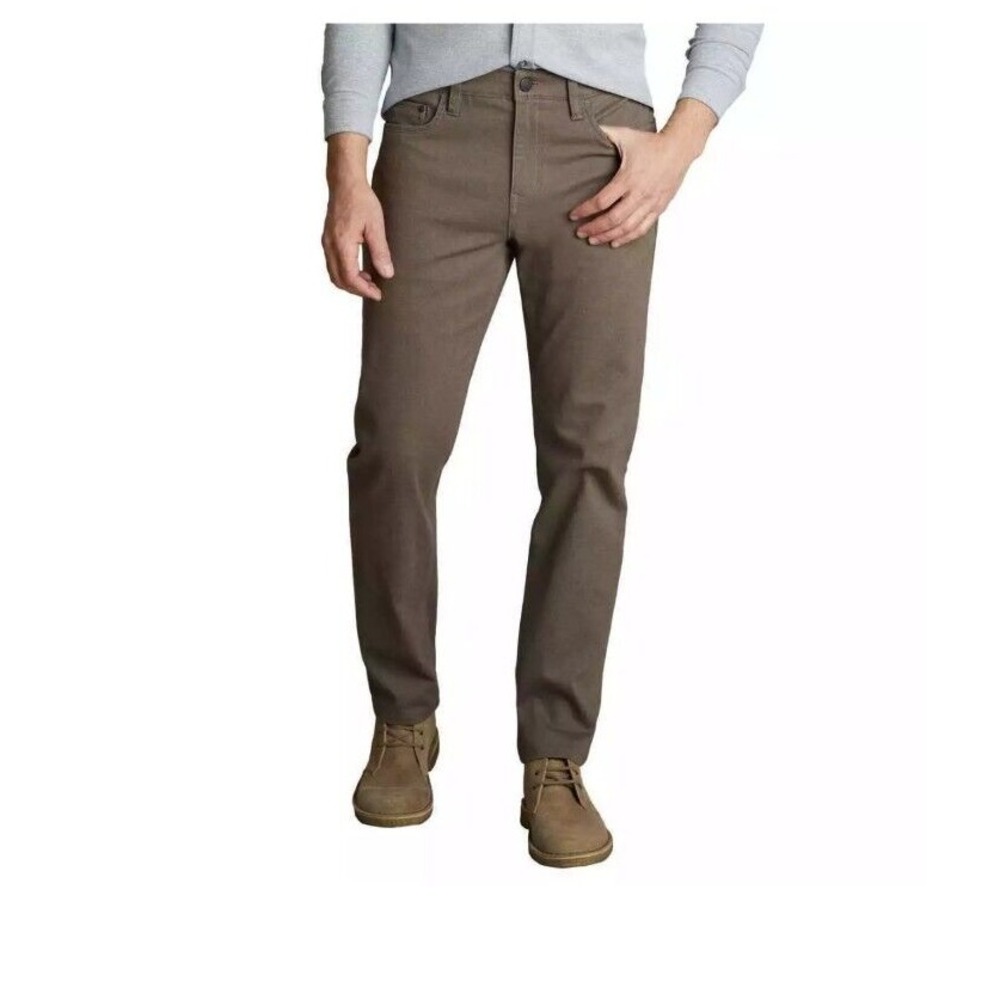 New Men's English Laundry 365‎ Tru emp 5 Pocket Brwon Pant Size 40x30